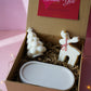 Reindeer and Christmas Tree Gift Set