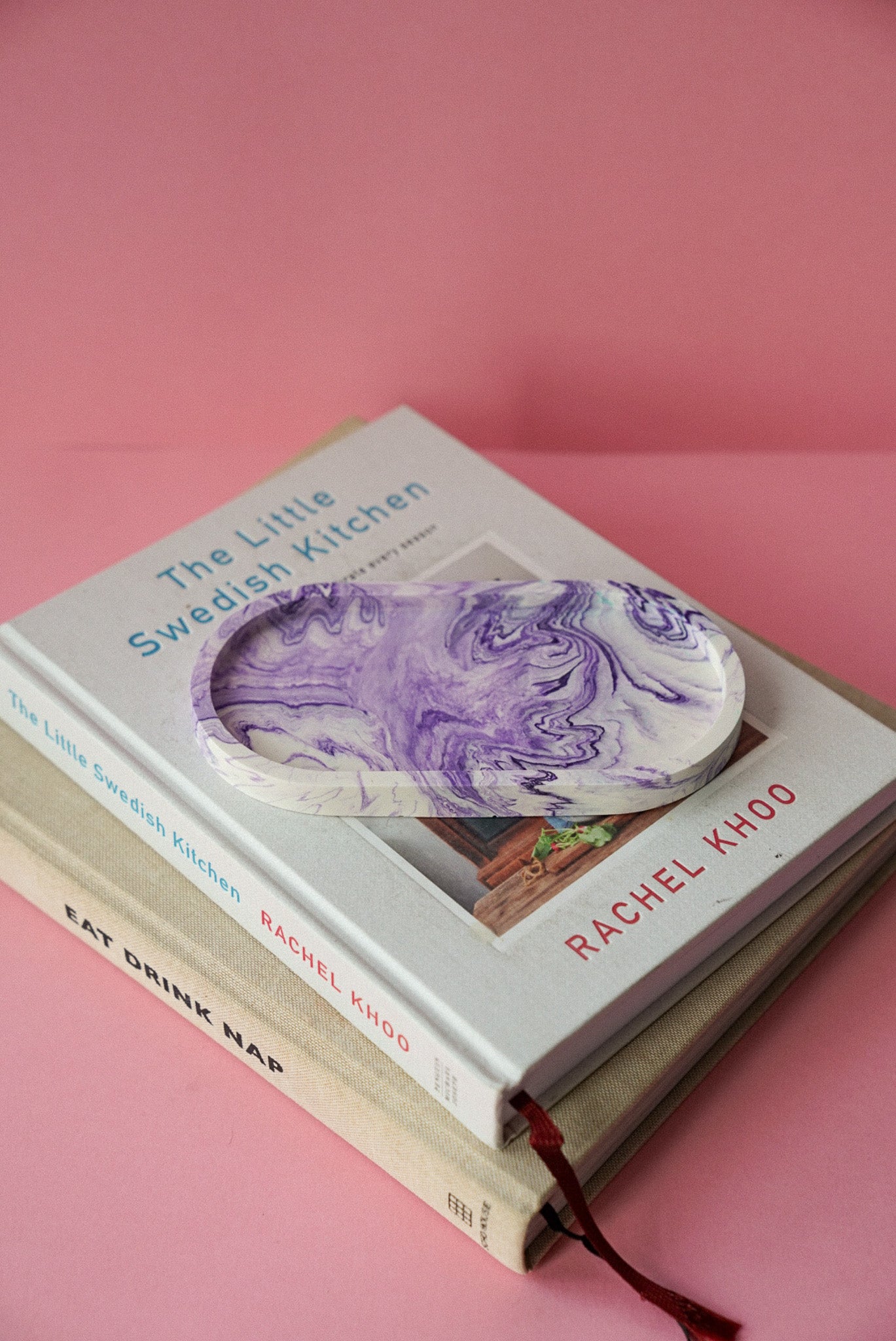 Marble Oval Decorative Tray