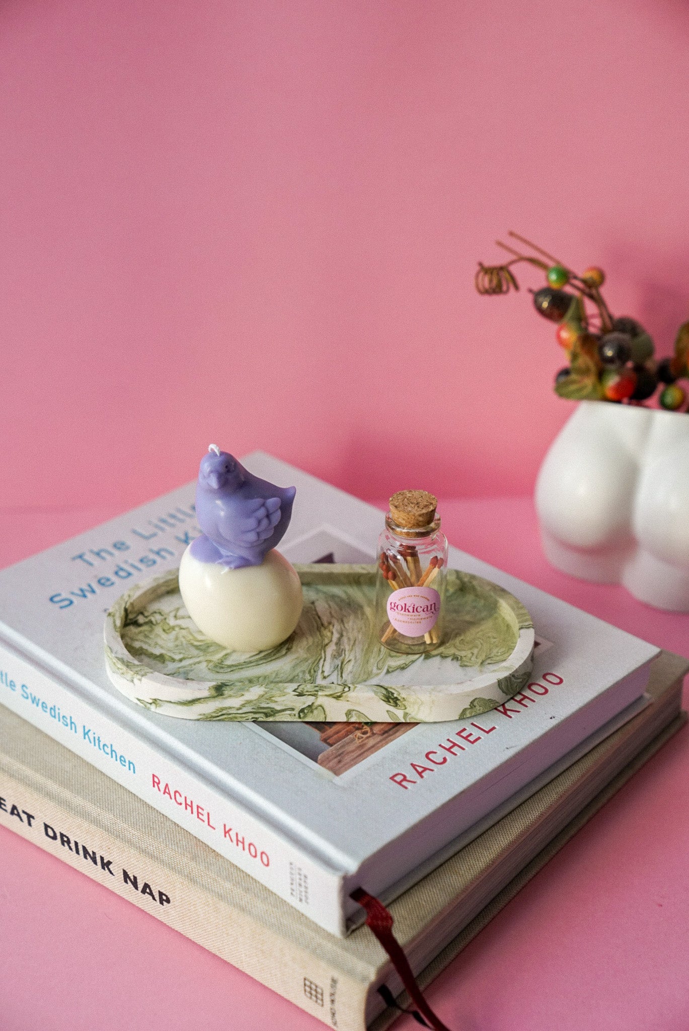 Baby Chick Easter Candle Set