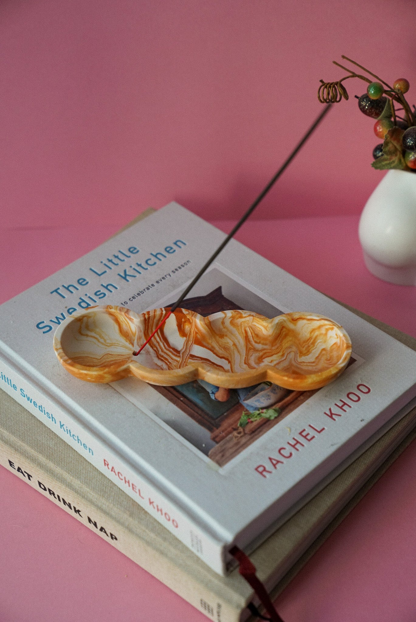 Marble Wavy Bubble  Incense Stick Holders