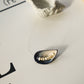 Natural Mussel Shell Necklace On Invisible Thread One Of A Kind