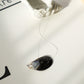Natural Mussel Shell Necklace On Invisible Thread One Of A Kind