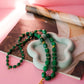 Emerald Green Beaded Necklace