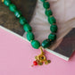 Emerald Green Beaded Necklace