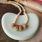 Natural Shell & Pearl Stone Necklace