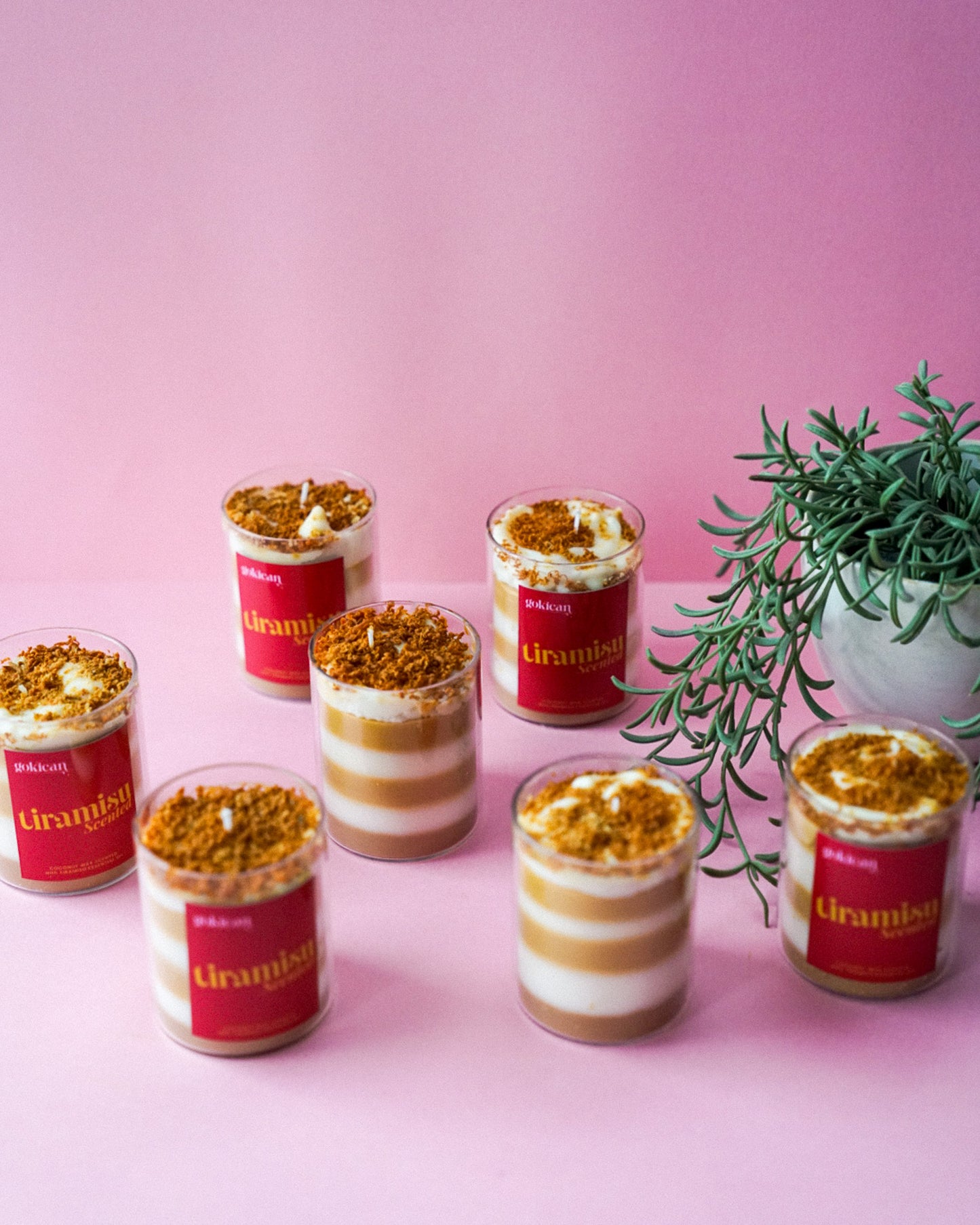 Tiramisu Scented Layered Candle