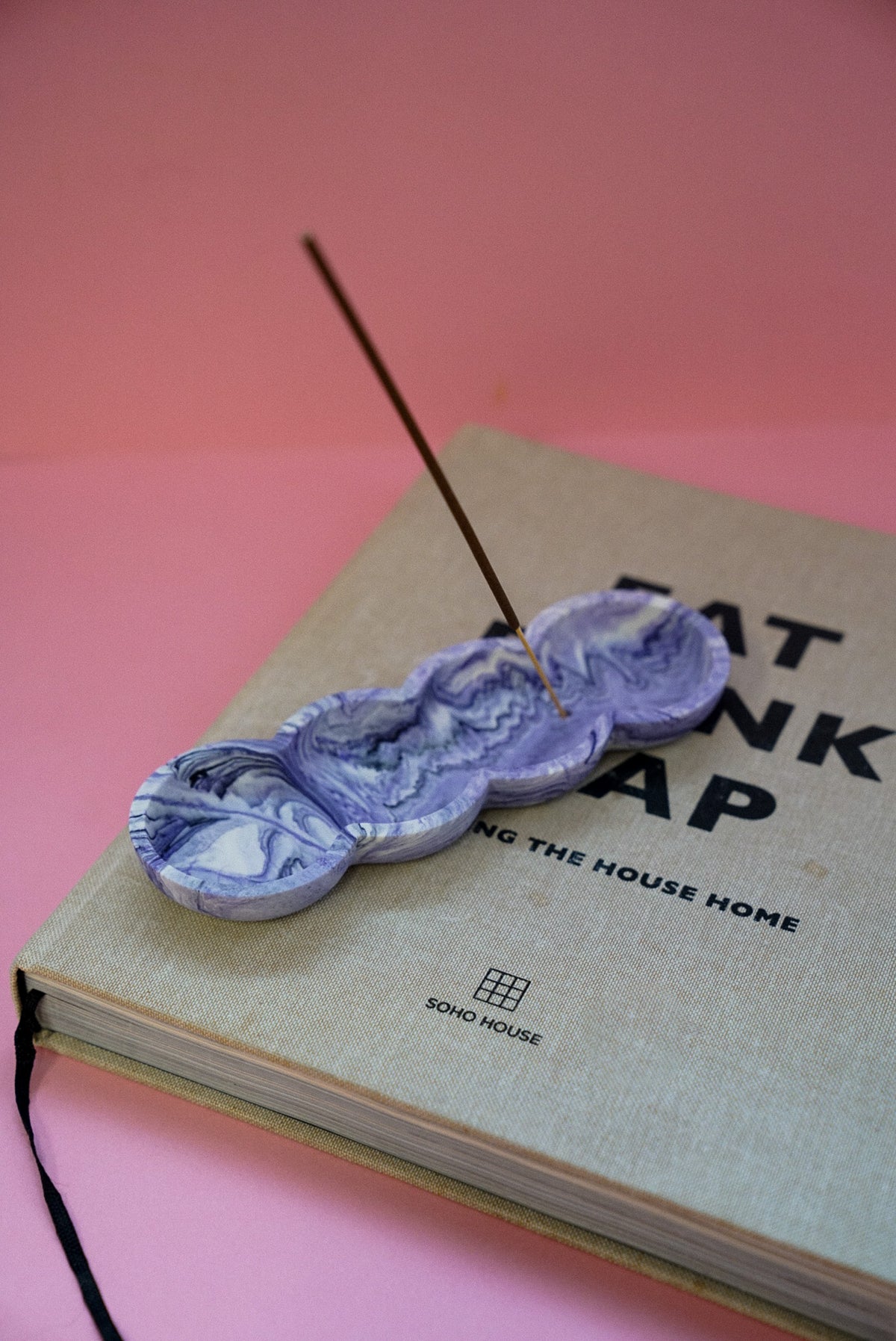 Marble Wavy Bubble  Incense Stick Holders