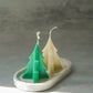 Mini Christmas Tree Shaped Candles