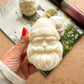 Santa Head Christmas  Candle