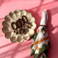 Handmade Sea Shell Napkin Rings with Wooden Beads