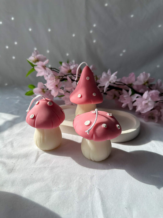 Mushrooms Candles