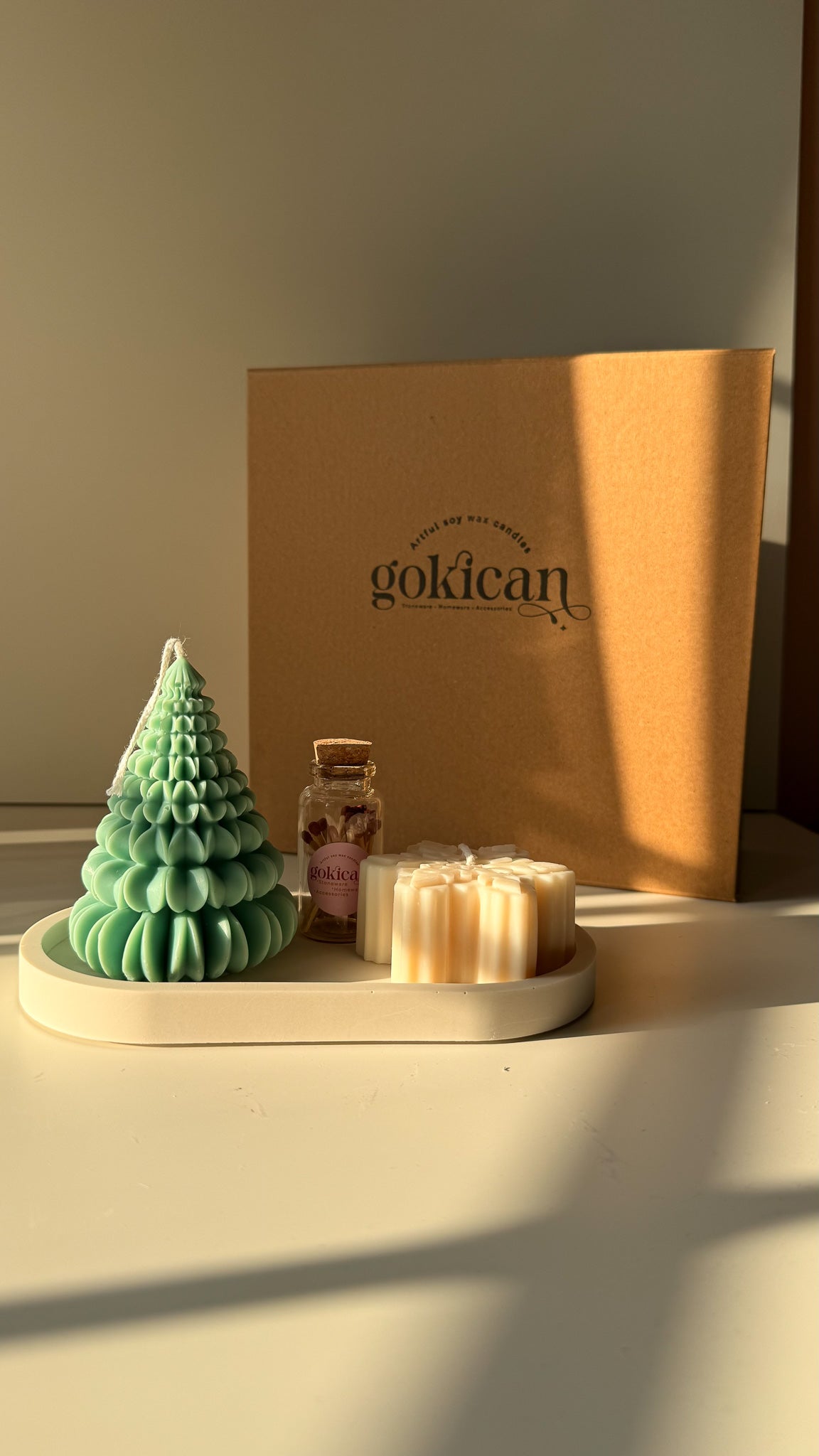 Origami Christmas Tree Gift Set