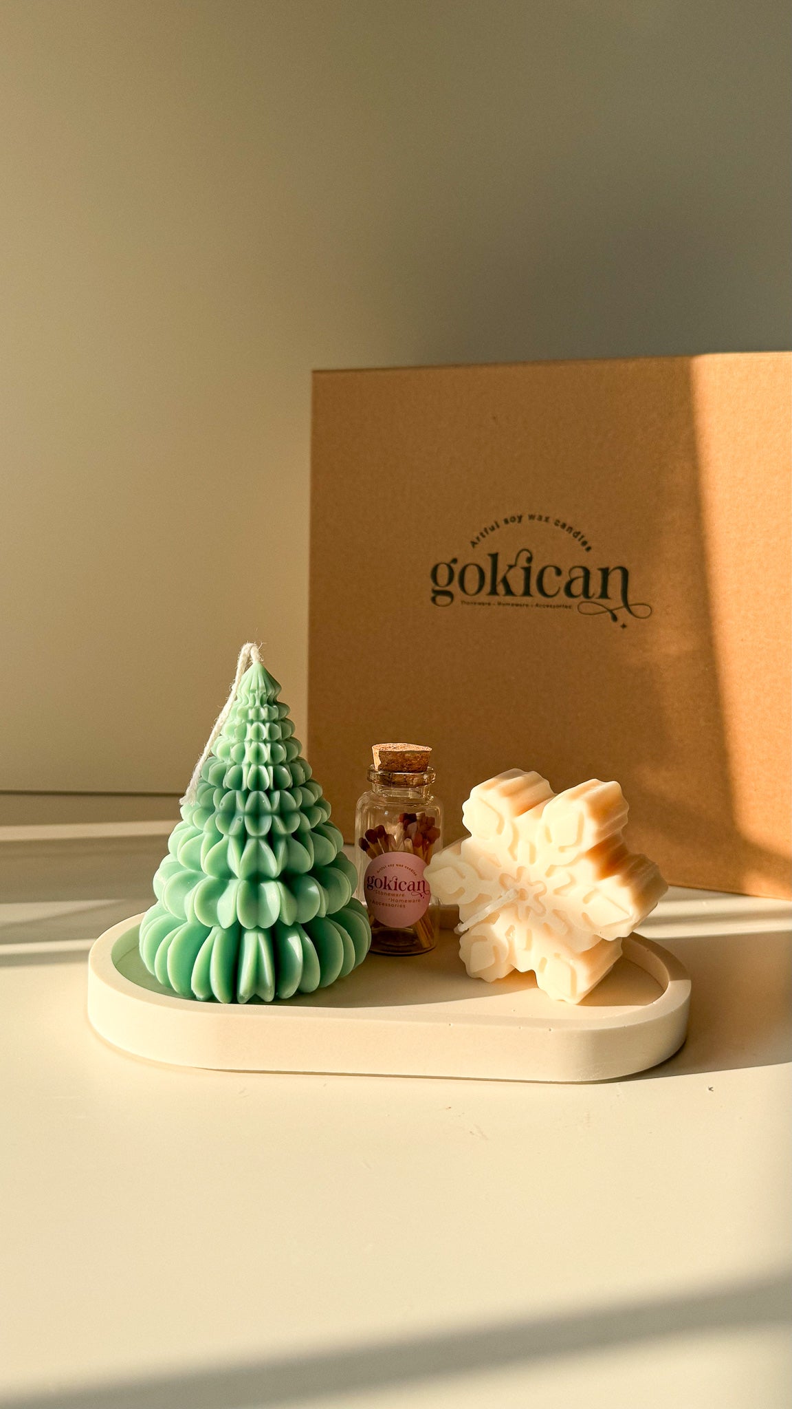 Origami Christmas Tree Gift Set