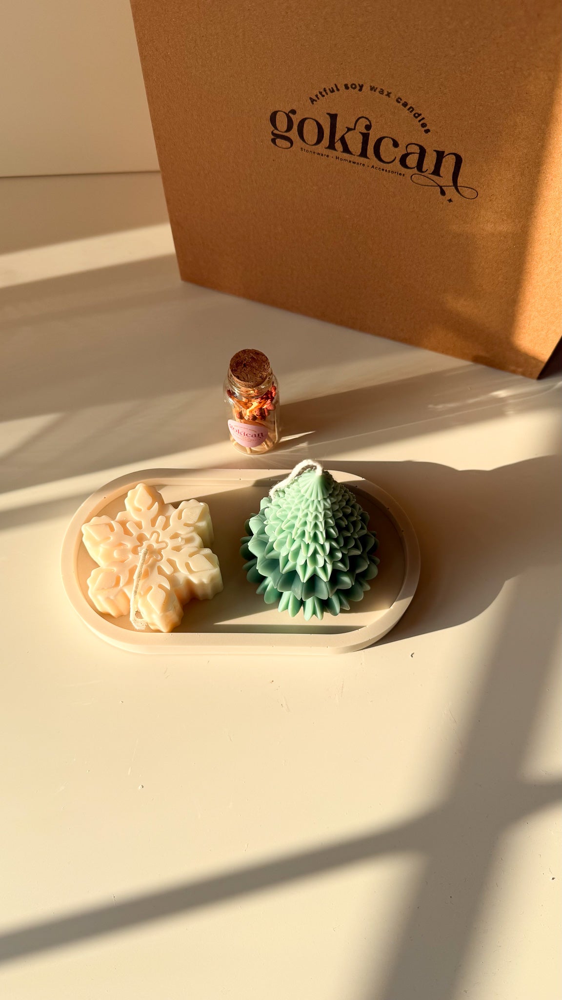 Origami Christmas Tree Gift Set