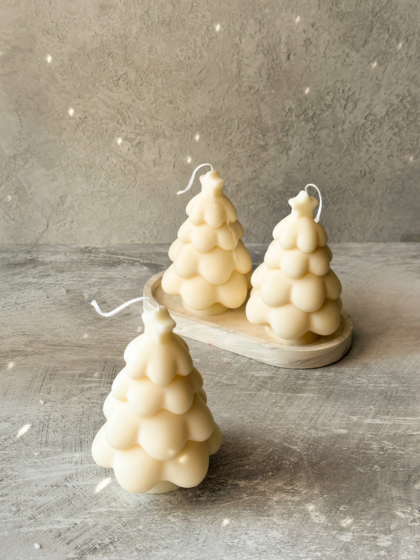 Star Christmas Tree Candles