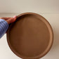 Large Ribbed Decorative Tray