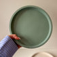 Large Ribbed Decorative Tray