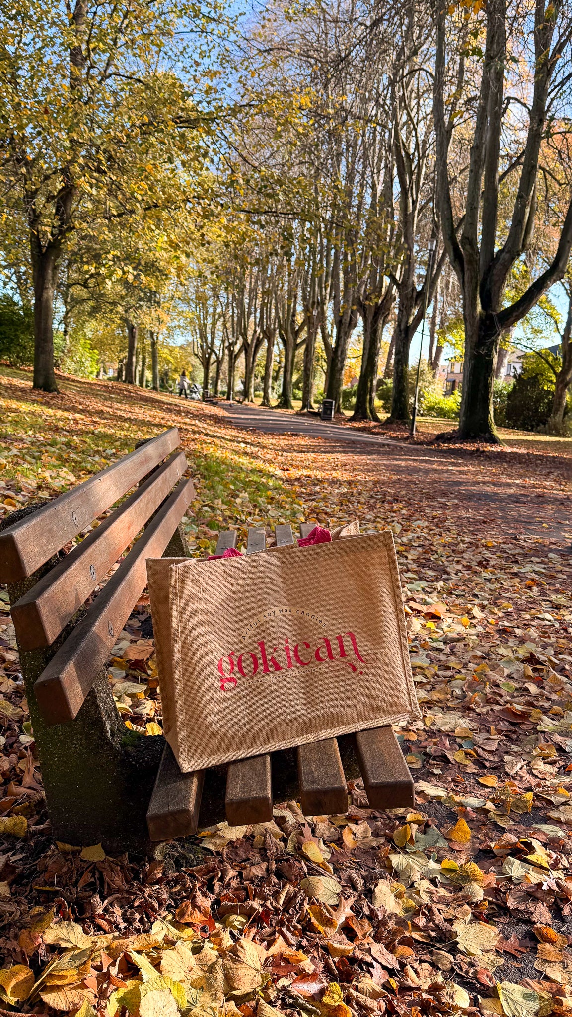 Gokican Shopper Jute Tote Bag