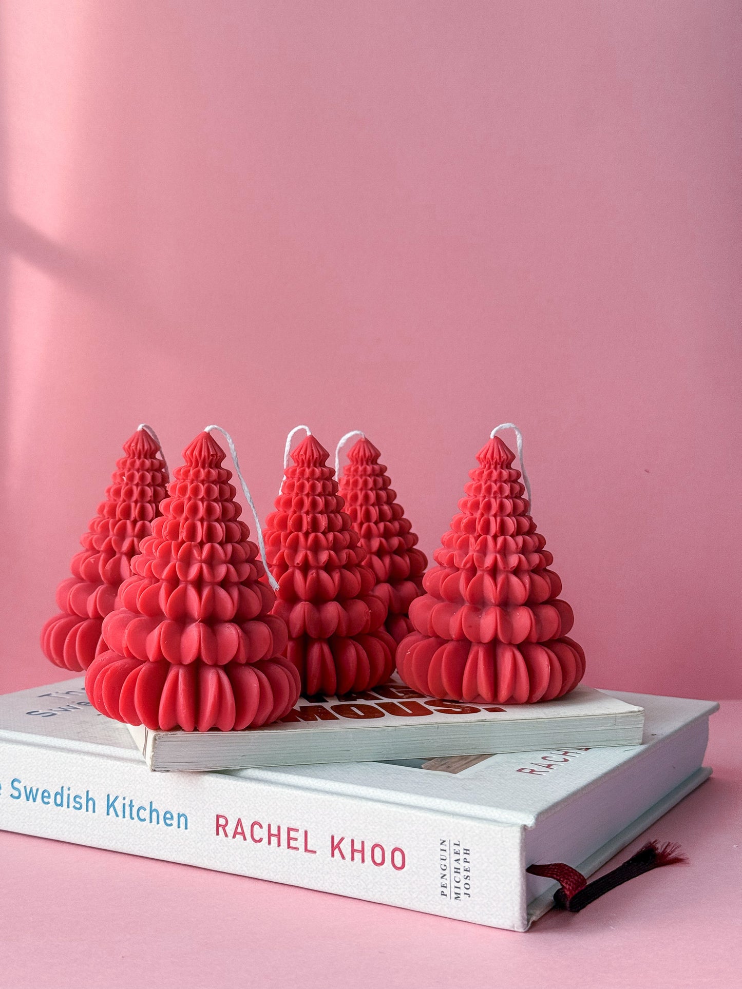 Origami Christmas Tree Candles