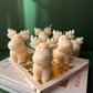 Cute Reindeer Christmas Candles