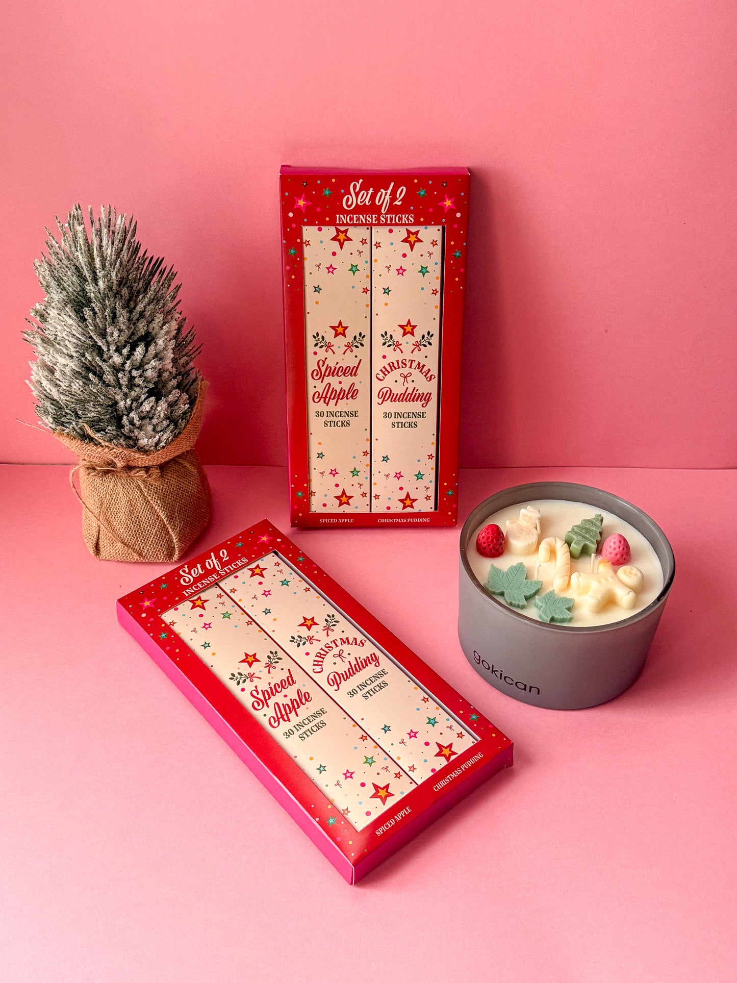 Set of 2 Nostalgic Christmas  Incense Stick Sets