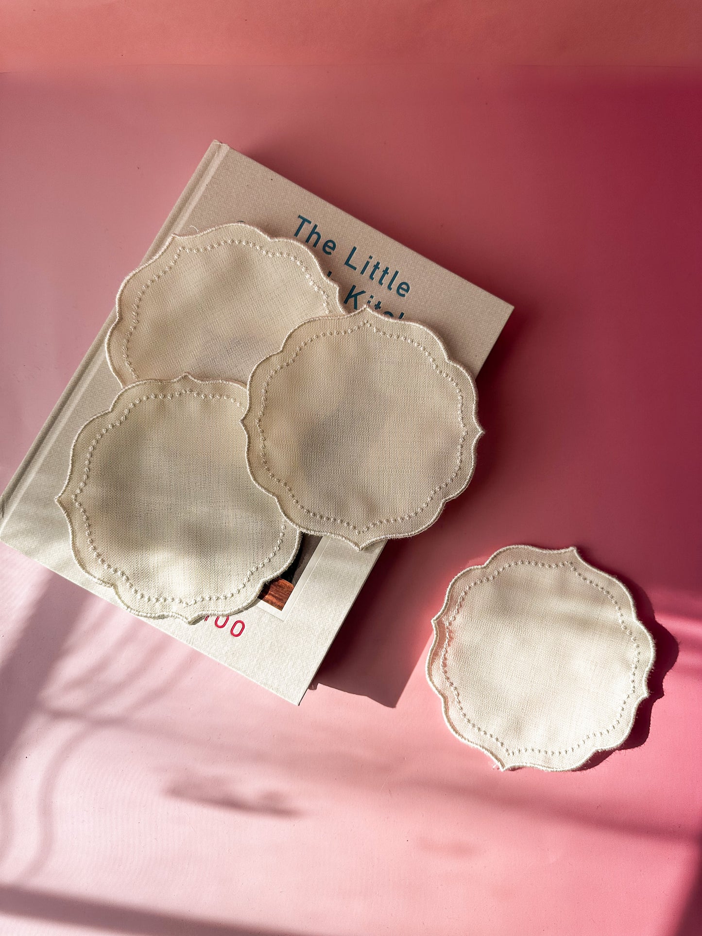Handmade Fabric Coasters Set of 4