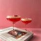 Cocktail Candle Strawberry Vanilla Scent