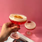 Cocktail Candle Strawberry Vanilla Scent