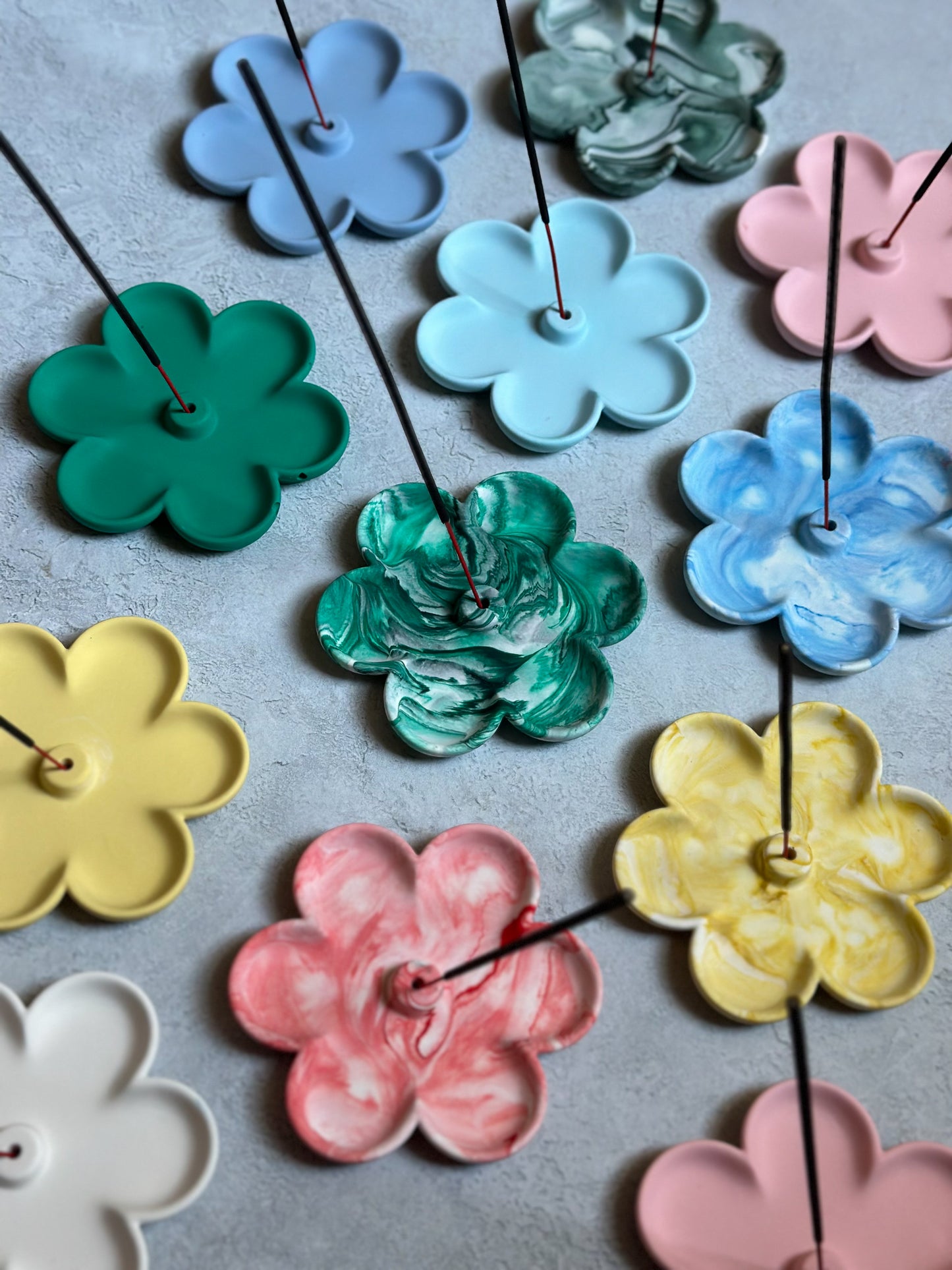 Flower Shaped Incense Holders