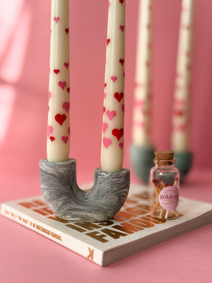 Marble U-Shape Double Holder