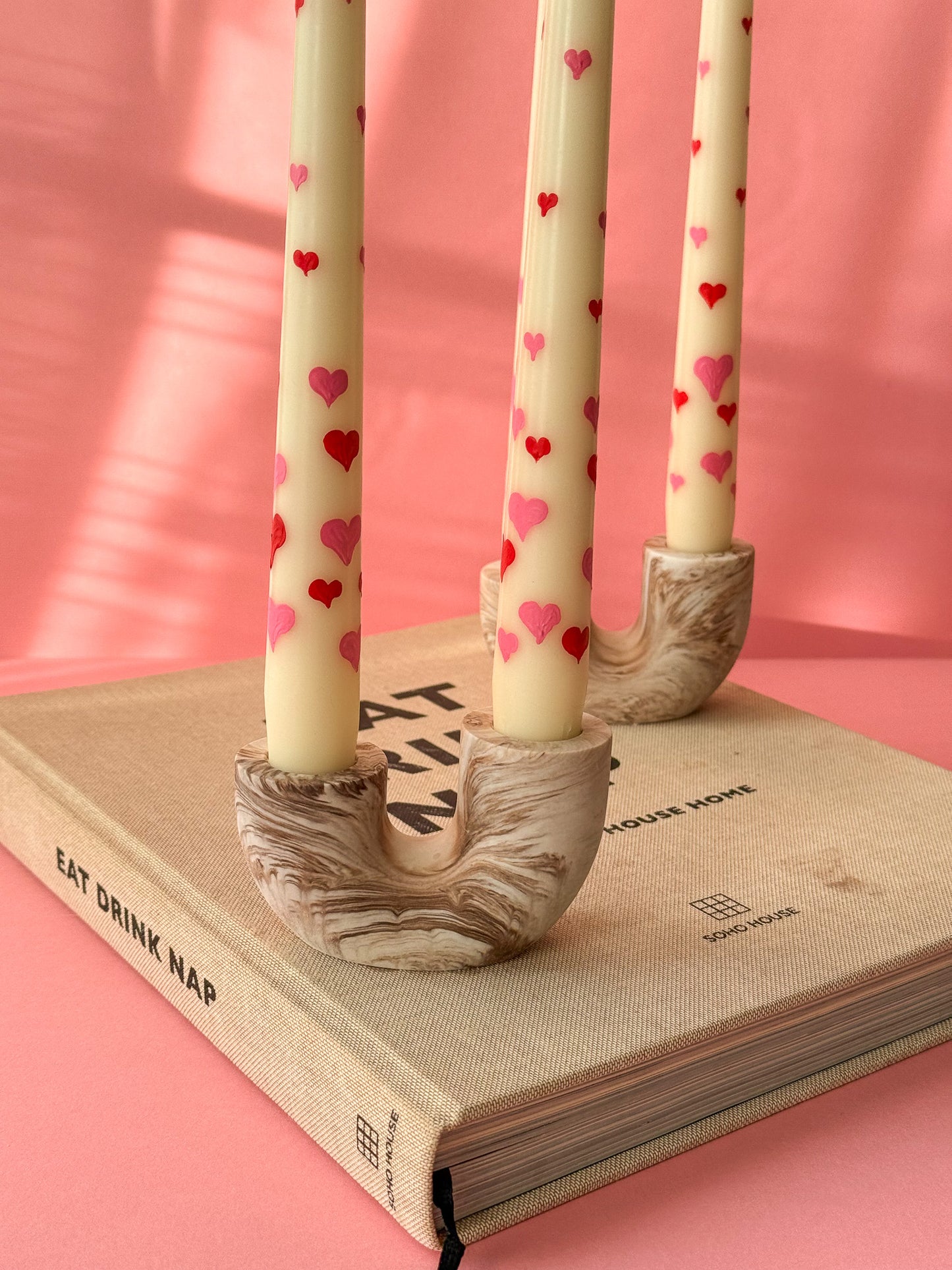 Marble U-Shape Double Holder