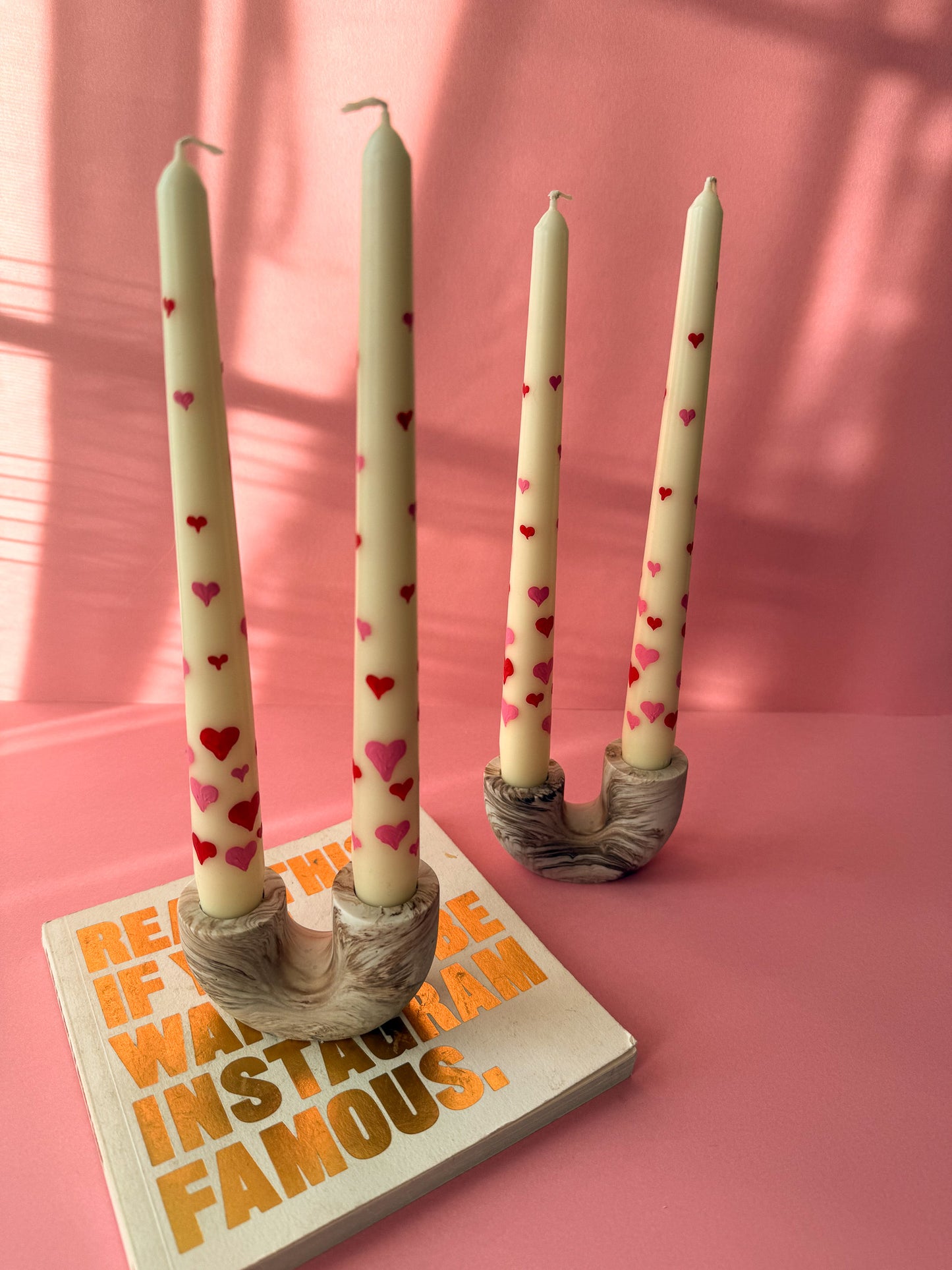 Marble U-Shape Double Holder