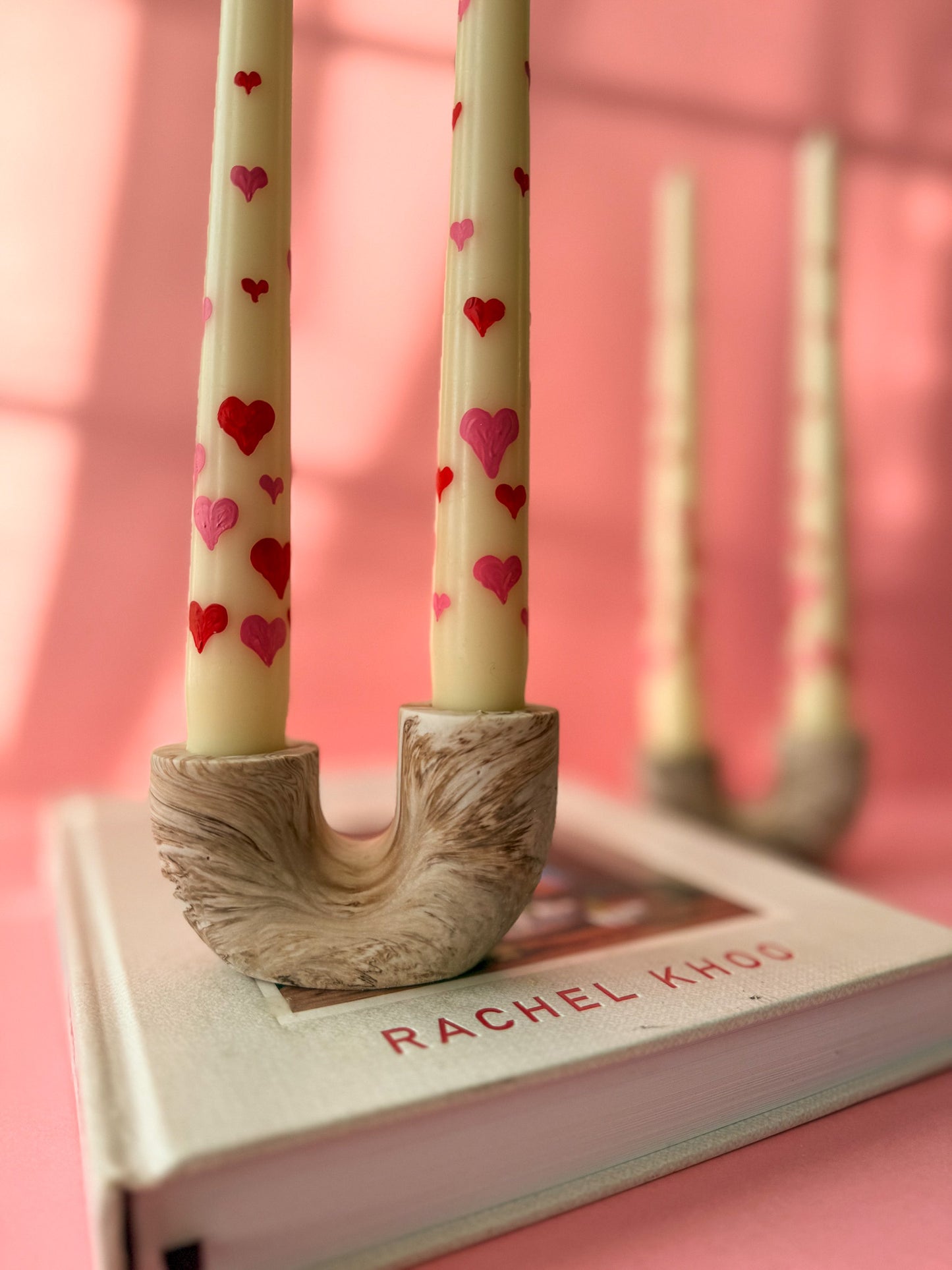 Marble U-Shape Double Holder