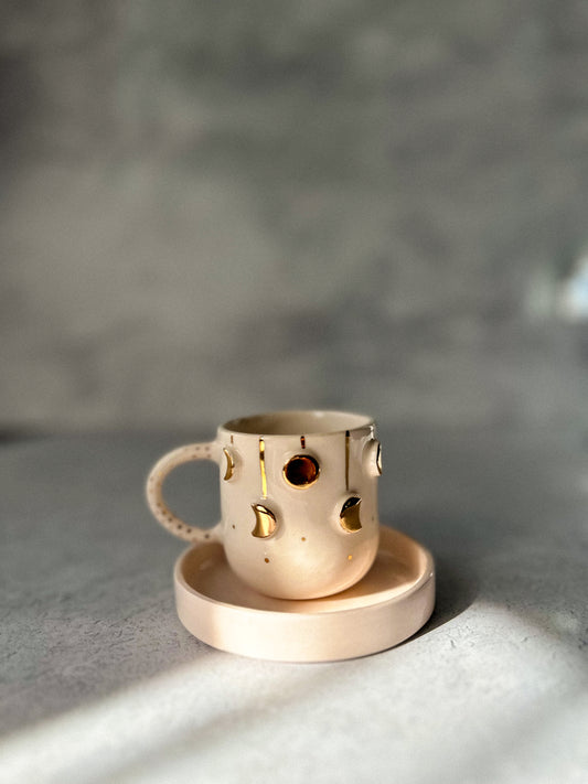 Luna ceramic espresso cup