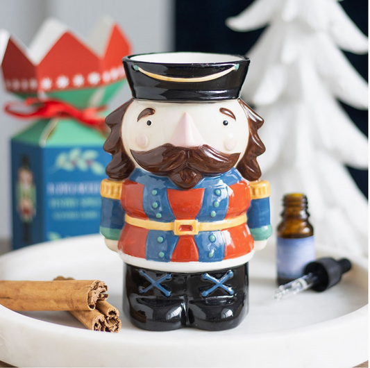 Nutcracker Shaped Christmas Oil Burner and Wax Warmer