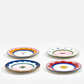 Set of 4 Icon Cake Plates