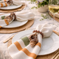 Handmade Sea Shell Napkin Rings with Wooden Beads