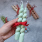 Set of Two Spiral Taper Candles