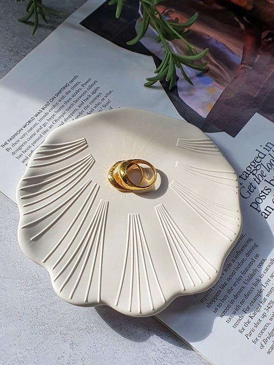 Scollop Shell Trinket Dish