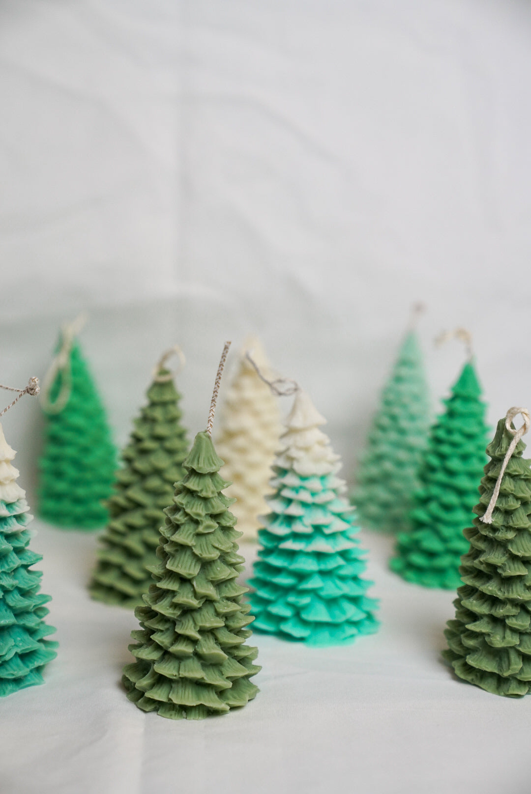 Spiky Christmas Tree Candles