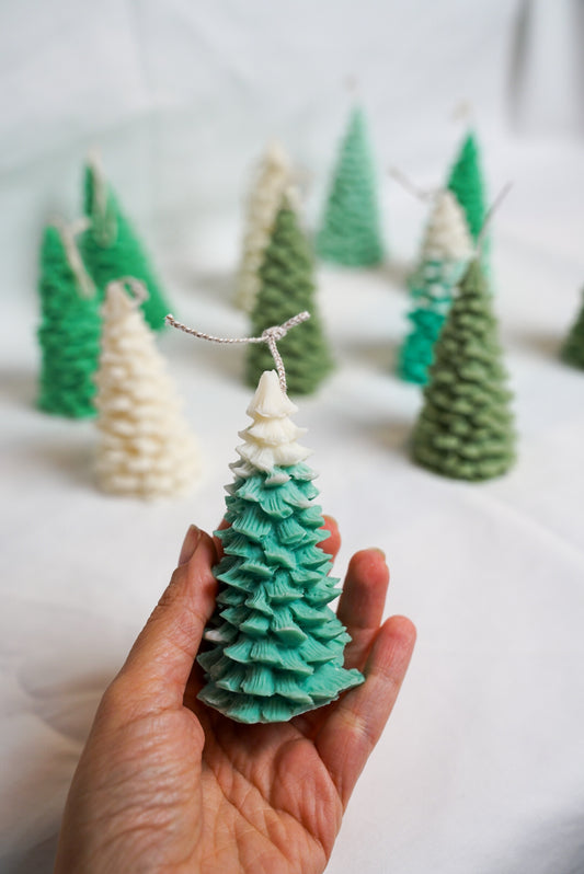 Spiky Christmas Tree Candles