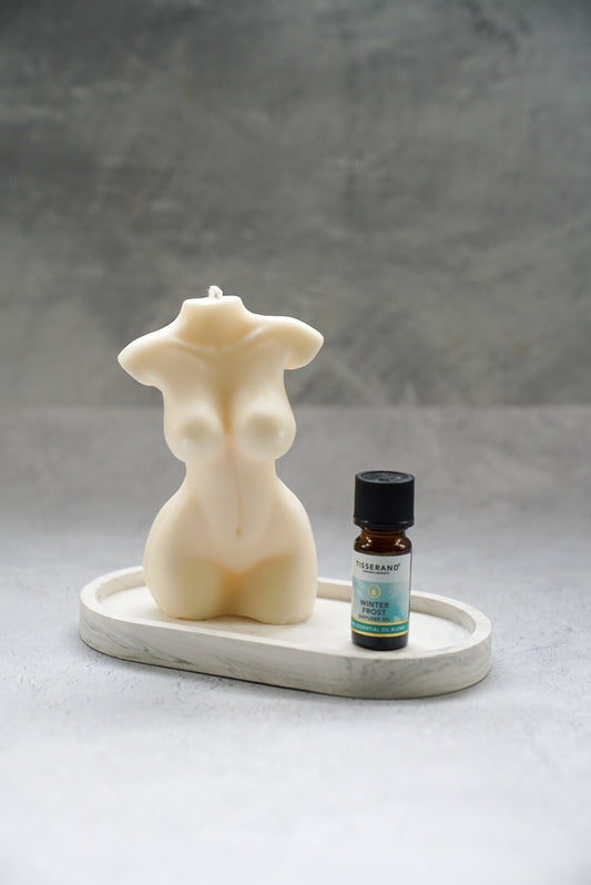 XL Female Torso Candle