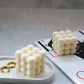Ivory bubble candle with jewellery tray