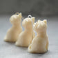 Sitting Cat Candle