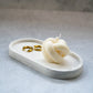 Knot Candle with trinket tray